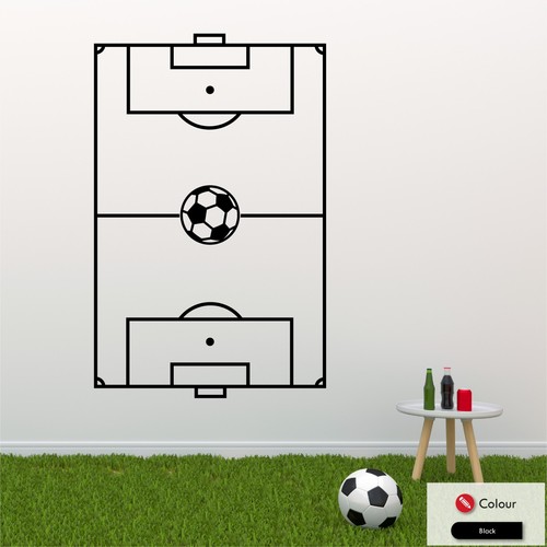 Adesivo wall art - art, calcio